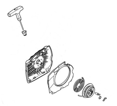 Корпус вентилятора STIHL 11430802103