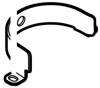 Правая направляющая ремня (61707049425)