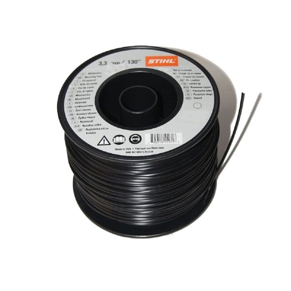 Косильная квадратная струна STIHL 3.3мм x 228м (00009302623)