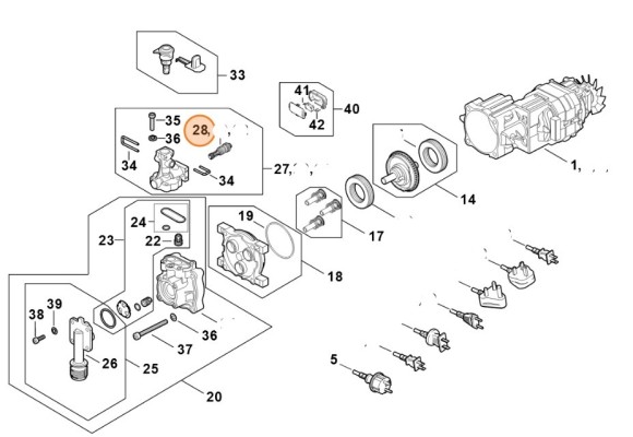 Запобіжний клапан STIHL RE025100910