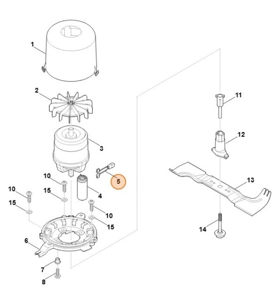 Кабель адаптера STIHL 00004400710 Кабель адаптера STIHL 00004400710