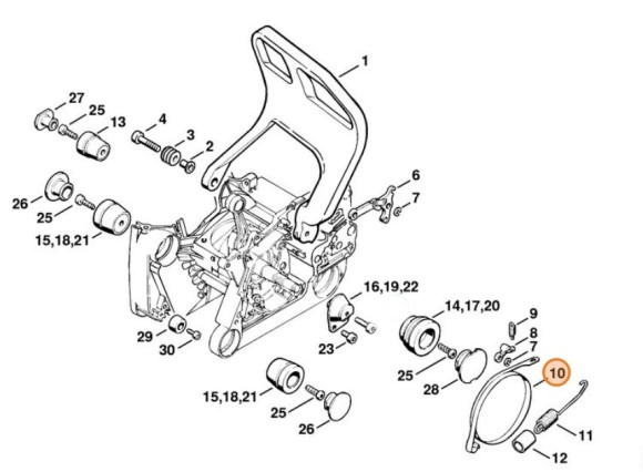 Гальмівна стрічка STIHL 11221605400