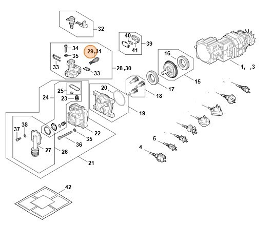 Запобіжний клапан STIHL RE025100913