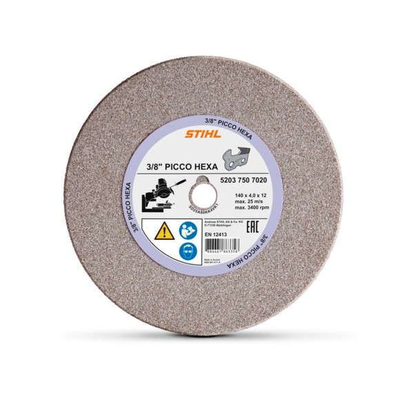 Диск для заточування ланцюгів 3/8" STIHL Рicco HEXA (52037507020)