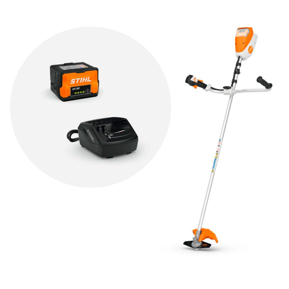 Триммер аккумуляторный STIHL FSA 80 SET, нож для травы 230мм-2 (FA080115710)