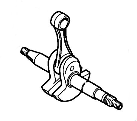 Колінчатий вал STIHL 42380300400