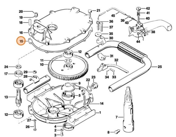 Ущільнення STIHL 43086490300