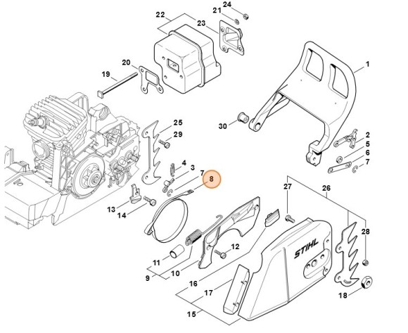 Гальмівна стрічка STIHL 11251605400