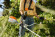 Триммер аккумуляторный STIHL FSA 80, каркас, нож для травы 230мм-2 (FA080115700)