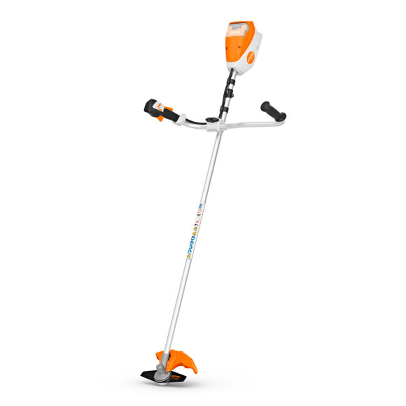Триммер аккумуляторный STIHL FSA 80, каркас, нож для травы 230мм-2 (FA080115700)