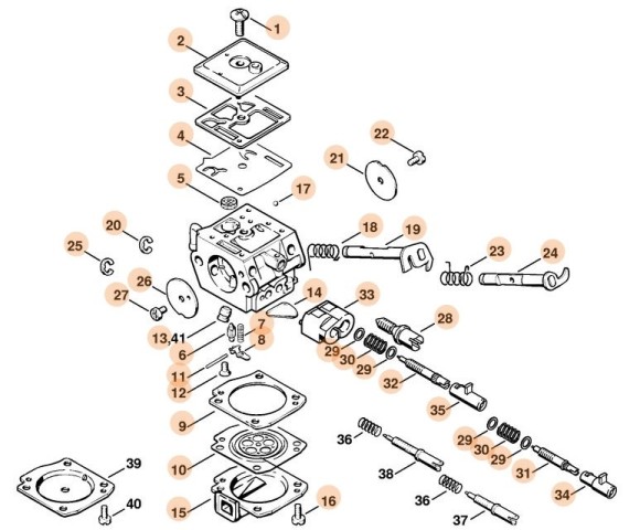 Карбюратор C3A-S39C (11251200615)