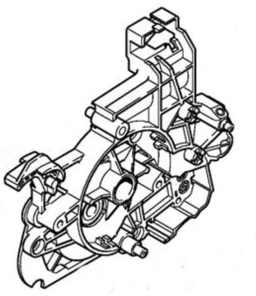 Корпус передачі STIHL 12086400503