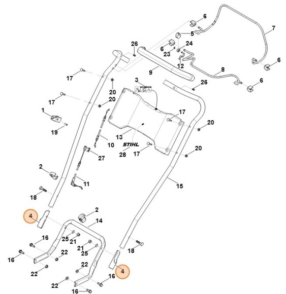 Втулка STIHL 63757033800