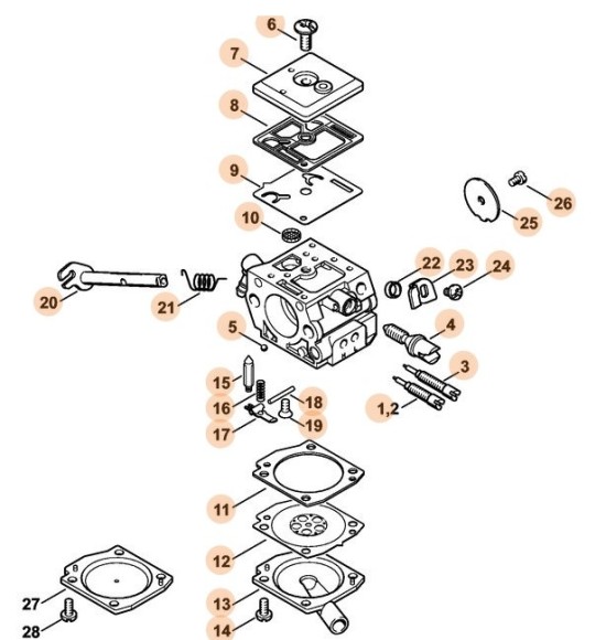 Карбюратор C3-S148A (11191200605)