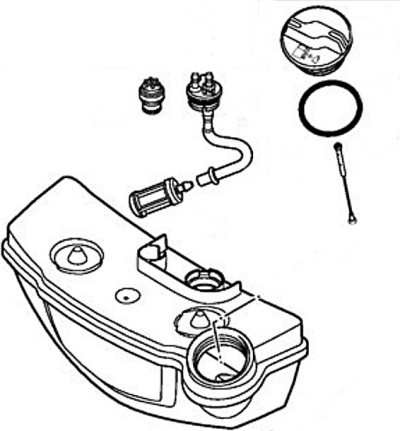 Паливний бак STIHL 42413500400