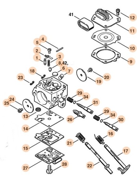 Карбюратор HD-14C (11281200624)