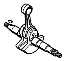 Колінвал STIHL 42500300400