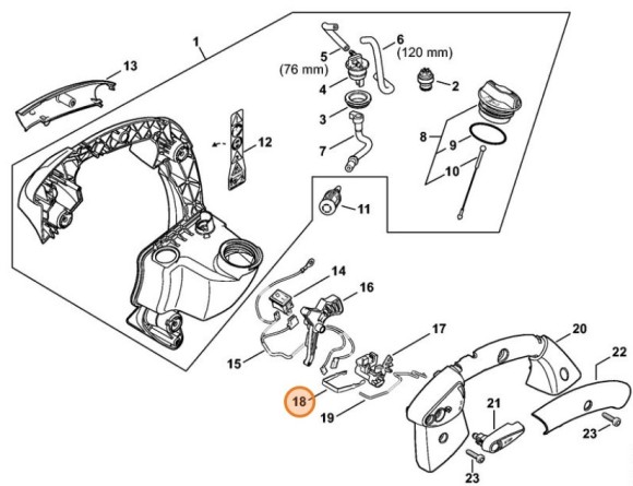 Пружина фиксатора (42411824204)