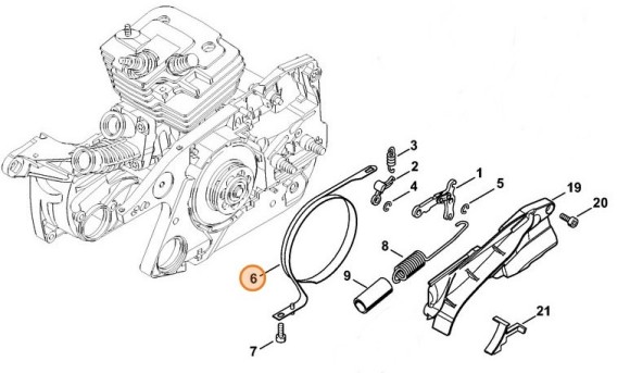 Гальмівна стрічка STIHL 11381605400
