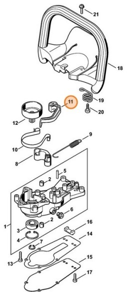 Важіль STIHL 42281625005