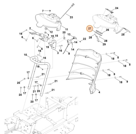Печатная плата (61704305200)