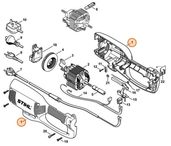Корпус STIHL 48097901405