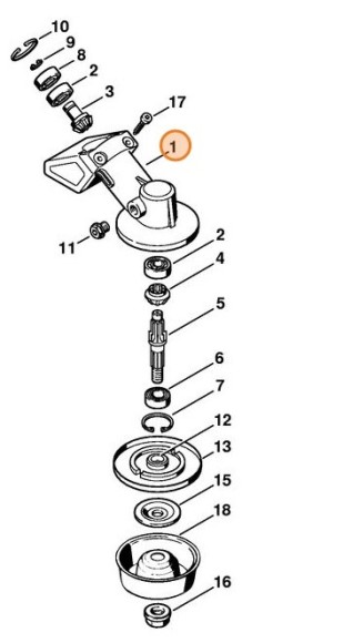 Корпус редуктора (41306410305)