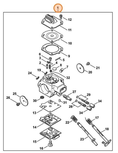 Карбюратор HD-18D (11271200604)