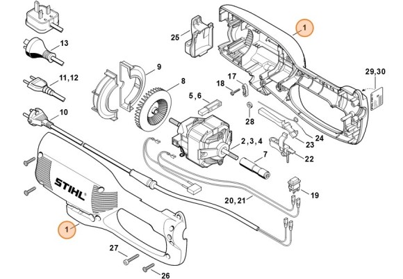Корпус STIHL 48097901409