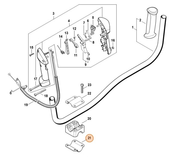 Накладка зажимная (41307910606)