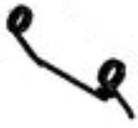 Пружина рычага (00009980408)