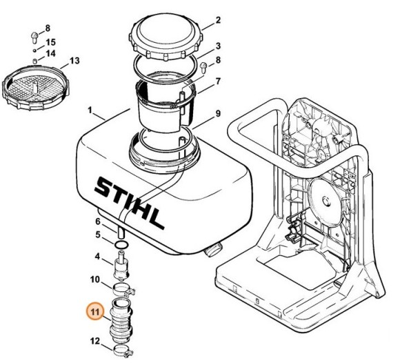 Сільфон STIHL 42037016200