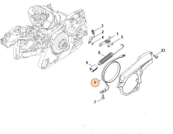 Гальмівна стрічка STIHL 11411605400