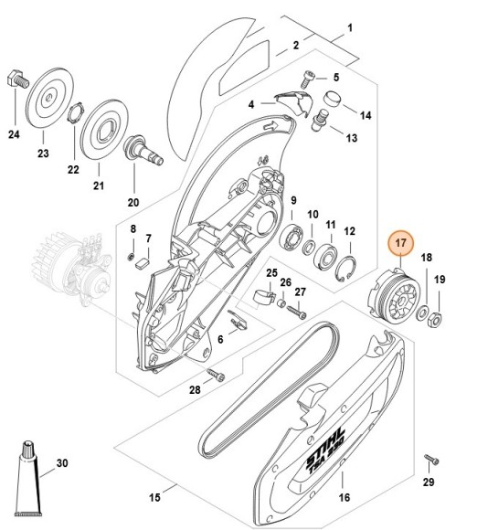 Шків STIHL 48647648500