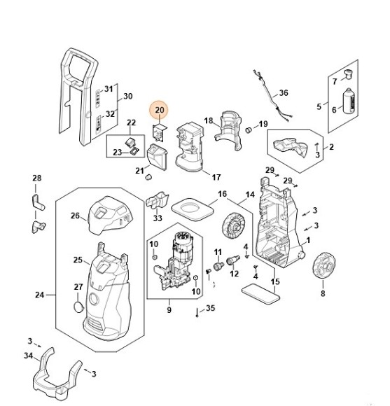 Плата STIHL RE024305201