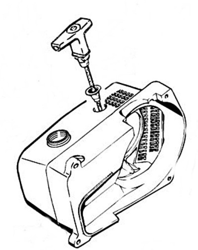 Корпус вентилятора з пусковим пристроєм STIHL 42050802100