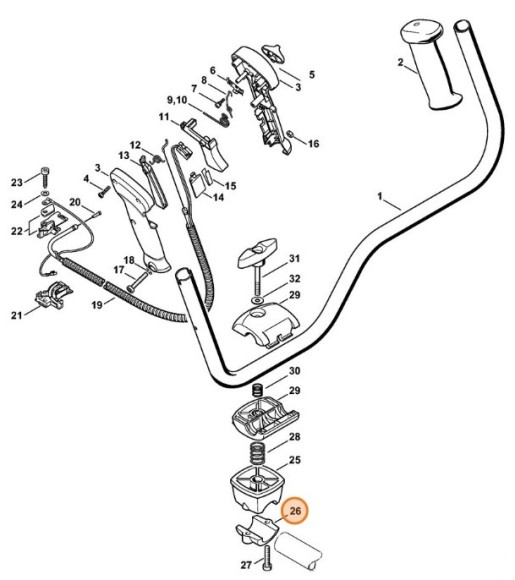 Накладка зажимная (41347910900)