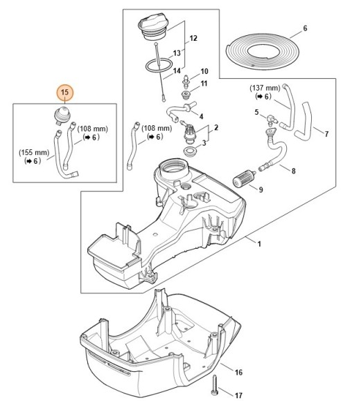 Топливный насос (41483506200)