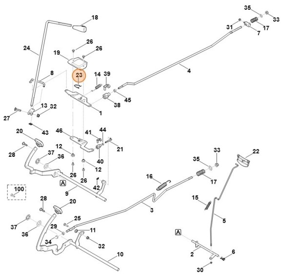 Пружинный трос (61707080300)