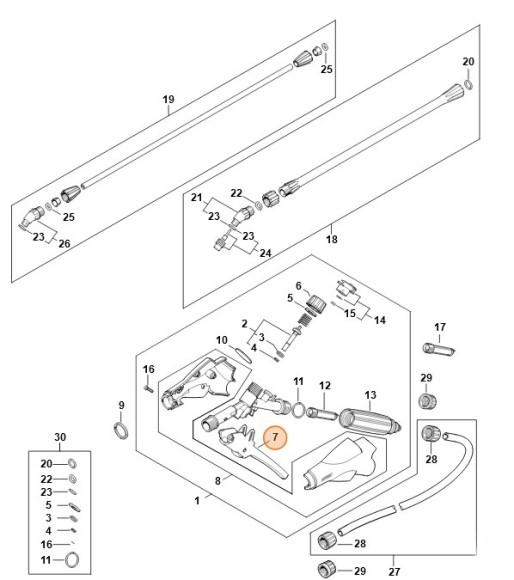 Важіль STIHL 42555103902