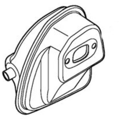 Глушитель выхлопа (42411400607) Глушитель выхлопа (42411400607)