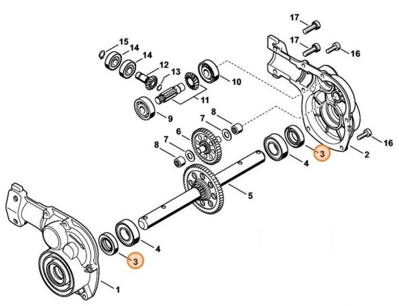Уплотнительное кольцо вала 17х30х7 (96300031747)