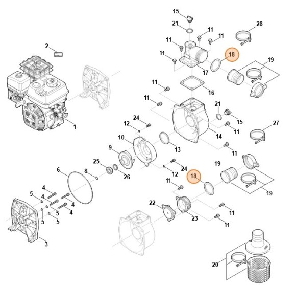 Ущільнення STIHL VB047090400