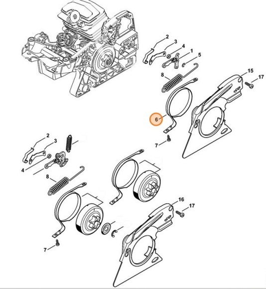 Гальмівна стрічка STIHL 11431605401