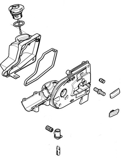 Корпус редуктора STIHL 41826400555