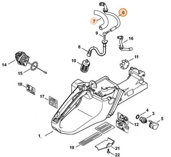 Топливопровод (11383502704)