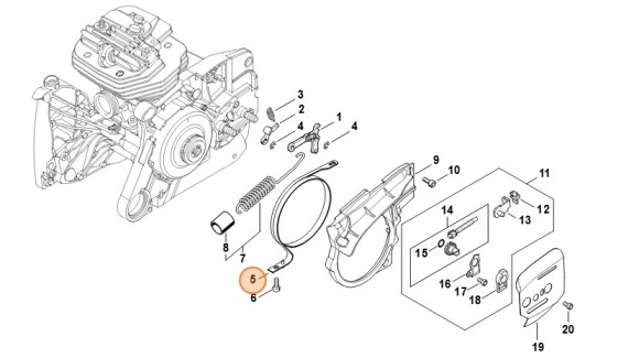 Гальмівна стрічка STIHL 11441605400