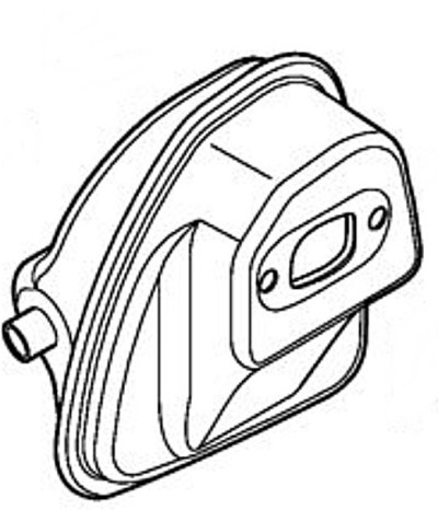 Глушитель выхлопа (42411400615) Глушитель выхлопа (42411400615)