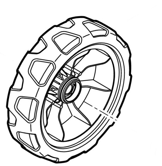 Колесо заднє STIHL 00007000440