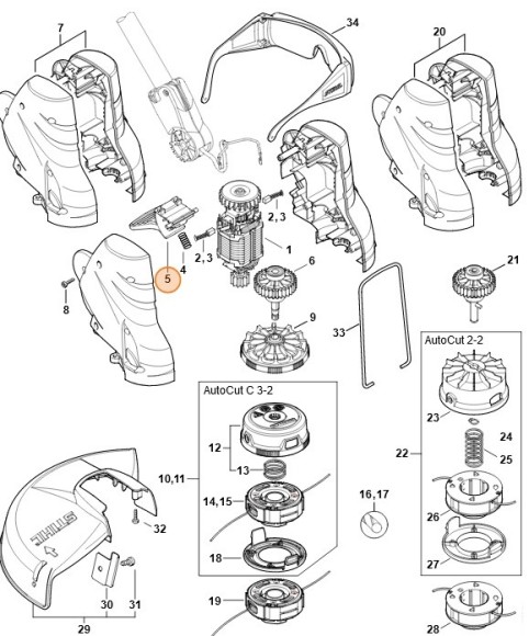 Важіль STIHL 48167113800